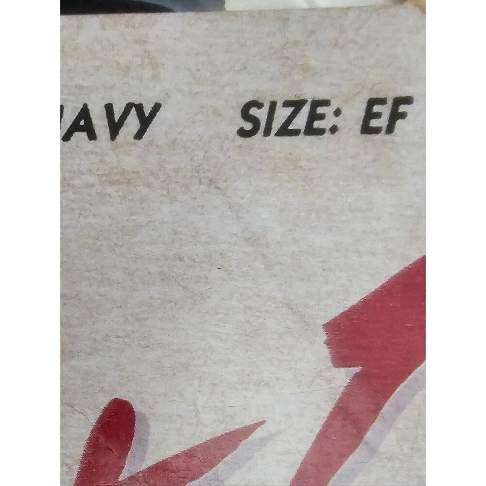 Vintage Hanes Great Legs Pantyhose EF Navy Sheer Control Top Deadstock NIB